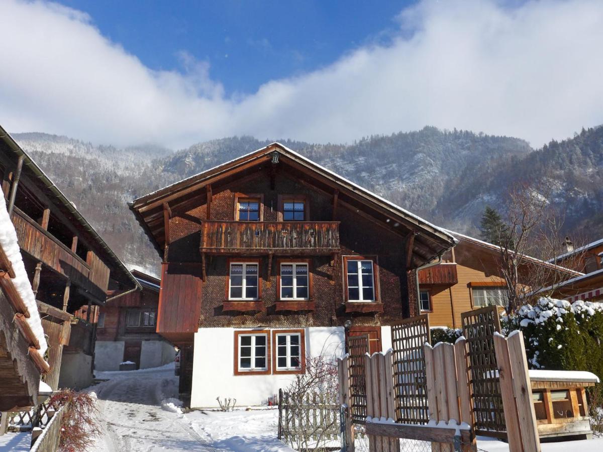 Chalet Huesli By Interhome Brienzwiler Exterior photo